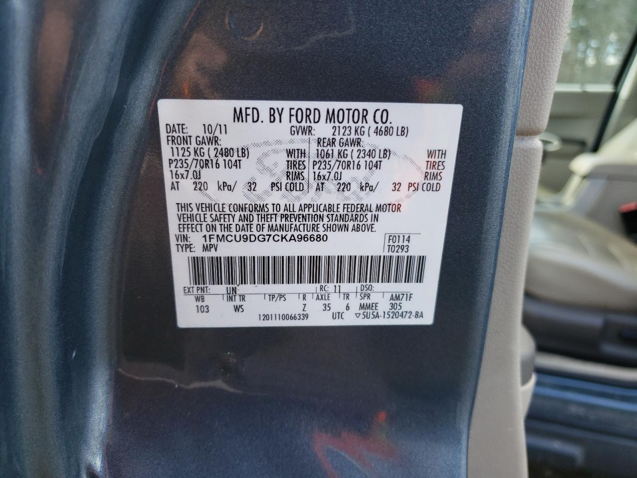 2012 Ford Escape - Image 13