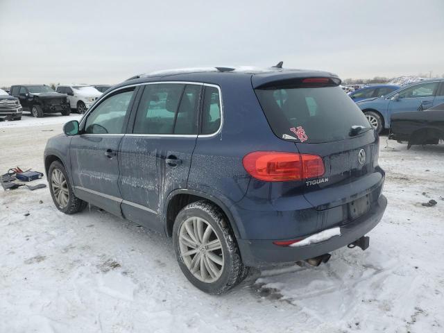  VOLKSWAGEN TIGUAN 2012 Синій