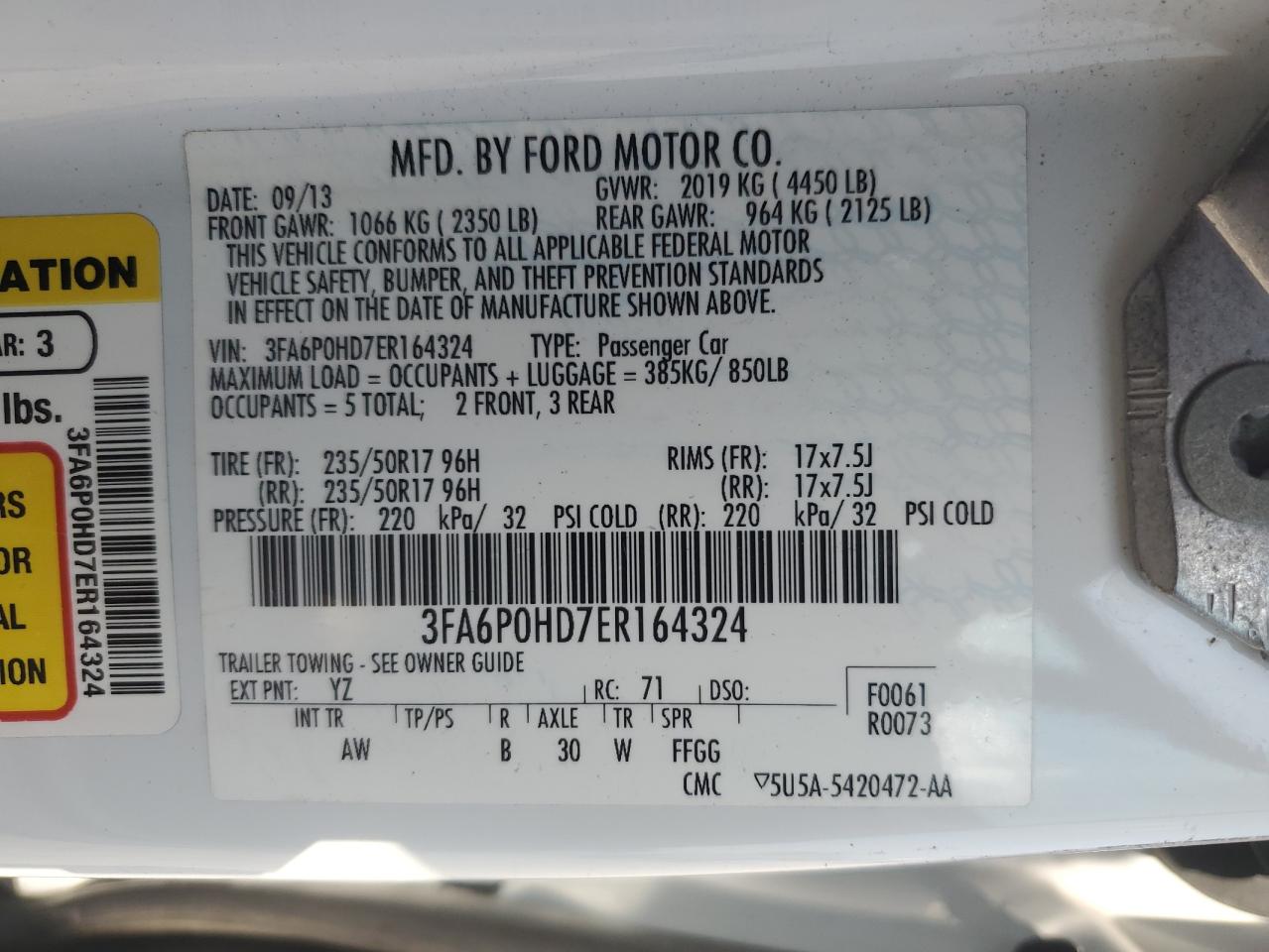 2014 Ford Fusion - Image 12