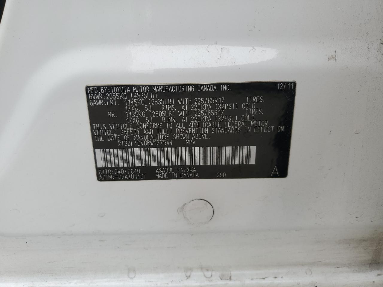2011 Toyota RAV 4 - Image 16