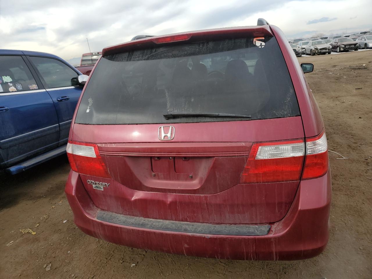 2006 Honda Odyssey Exl VIN: 5FNRL38736B005527 Lot: 44357045