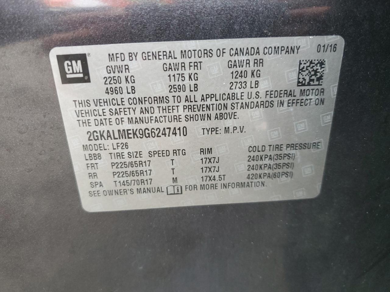 2016 GMC Terrain - Image 14