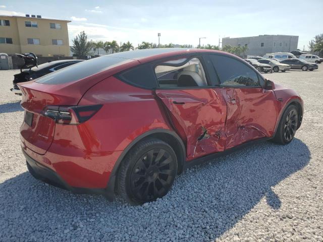  TESLA MODEL Y 2021 Красный