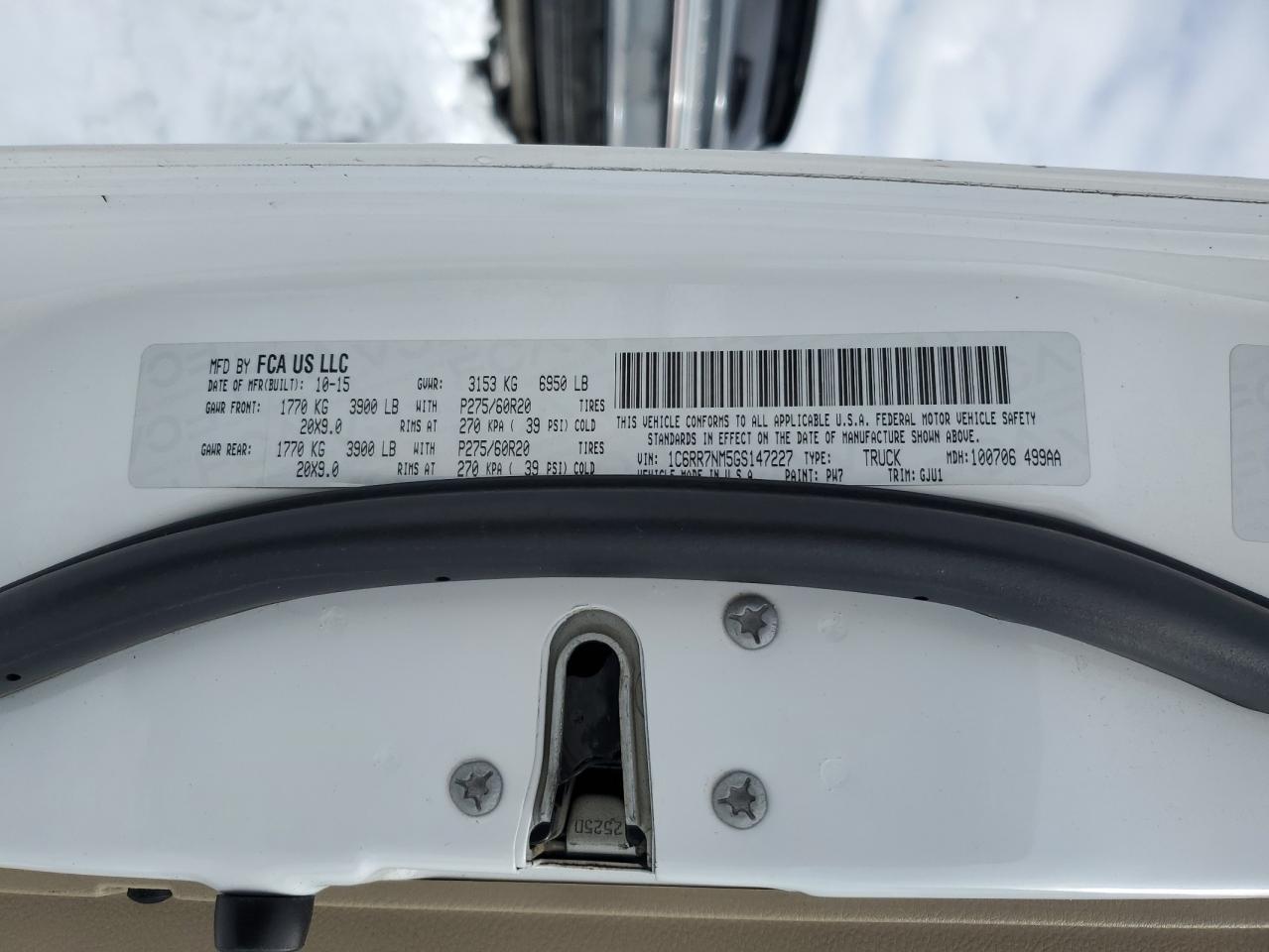 2016 RAM 1500 - Image 12