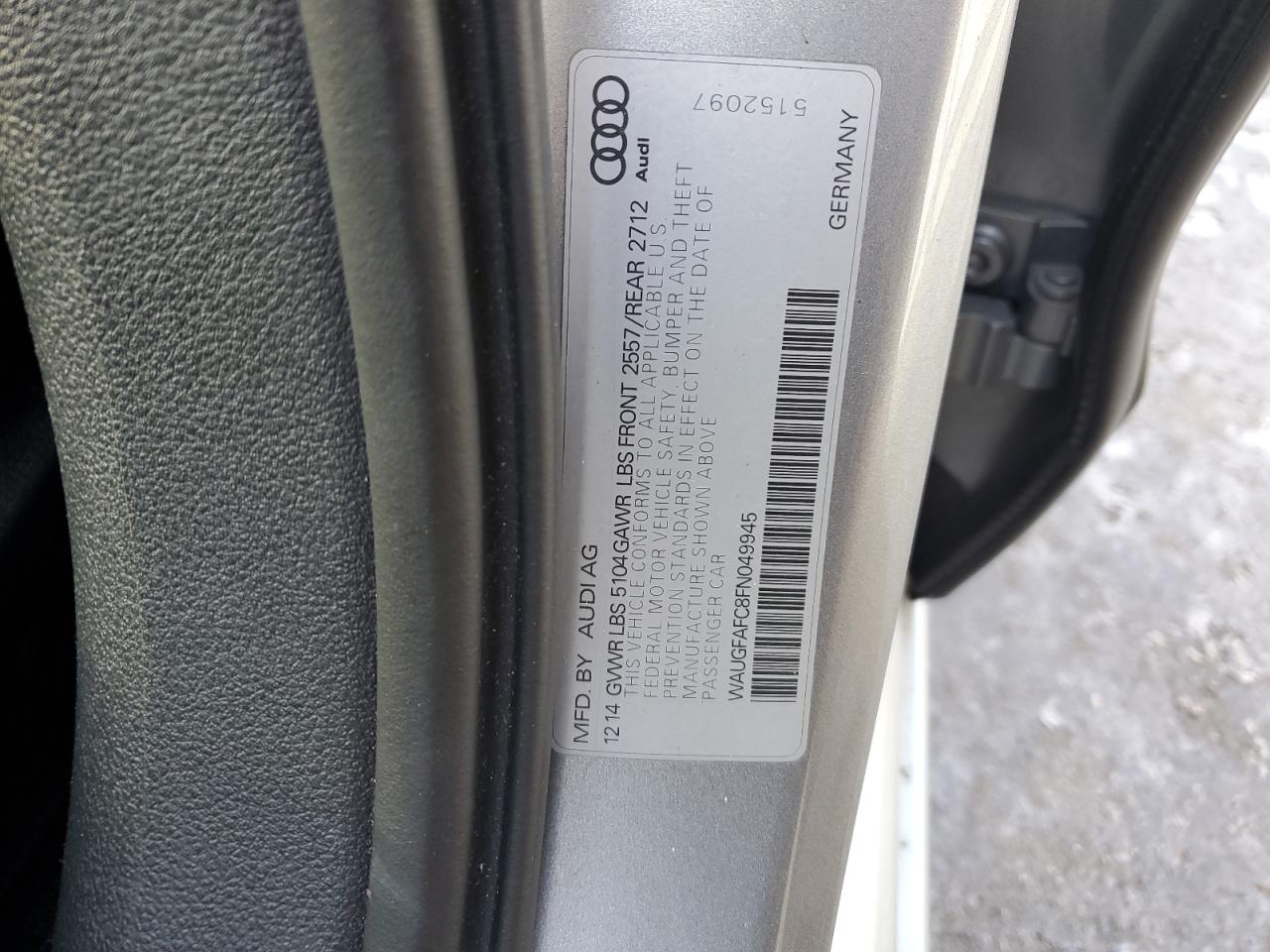 2015 Audi A6 - Image 12