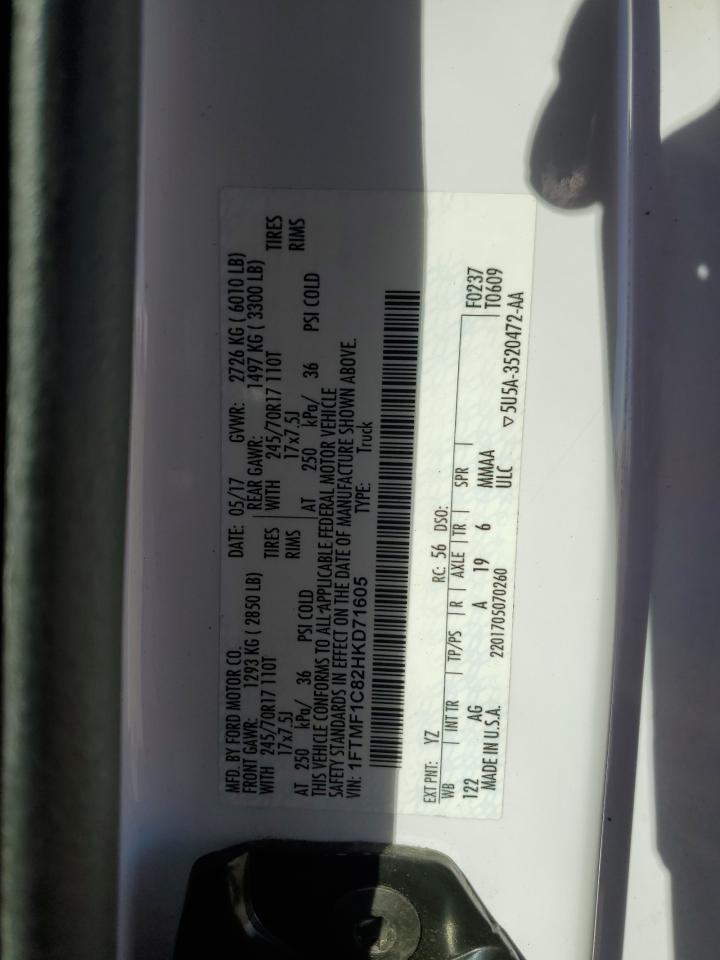 1FTMF1C82HKD71605 FORD All Models 2017