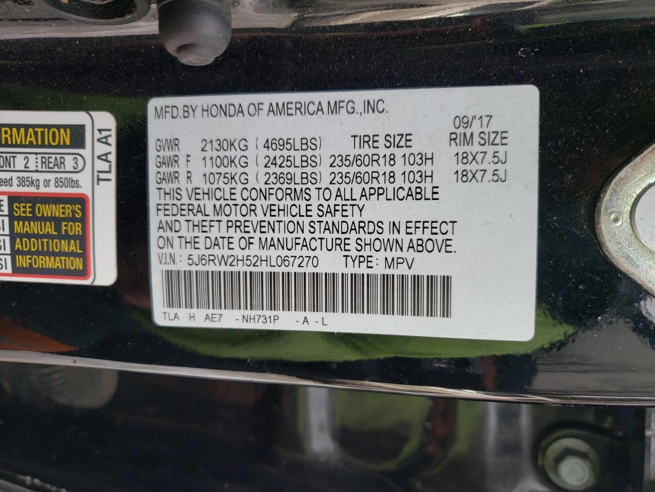 2017 Honda CR-V - Image 15