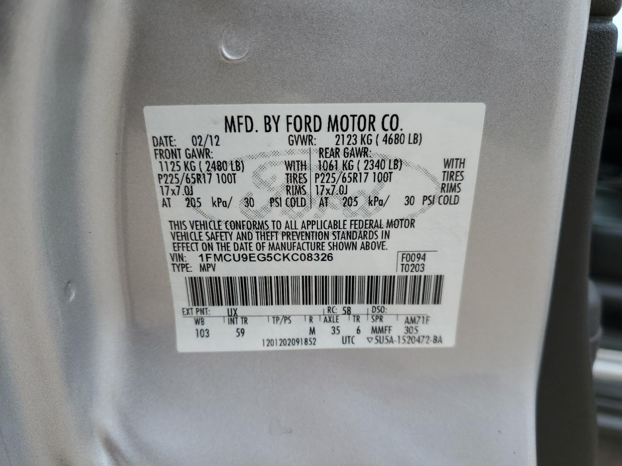 2012 Ford Escape - Image 14
