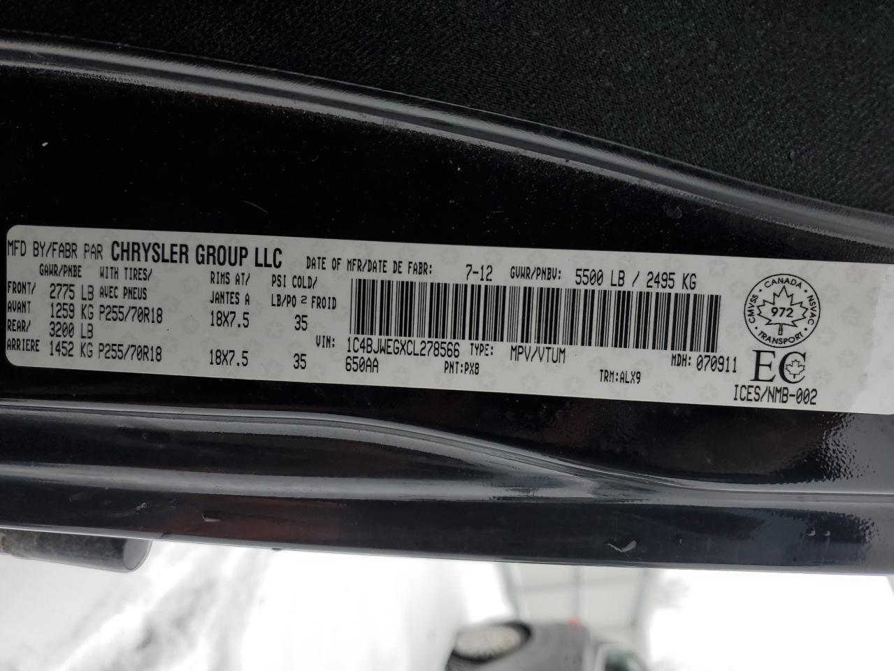 2012 Jeep Wrangler - Image 13