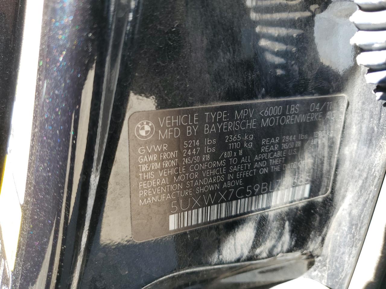 2011 BMW X3 - Image 15