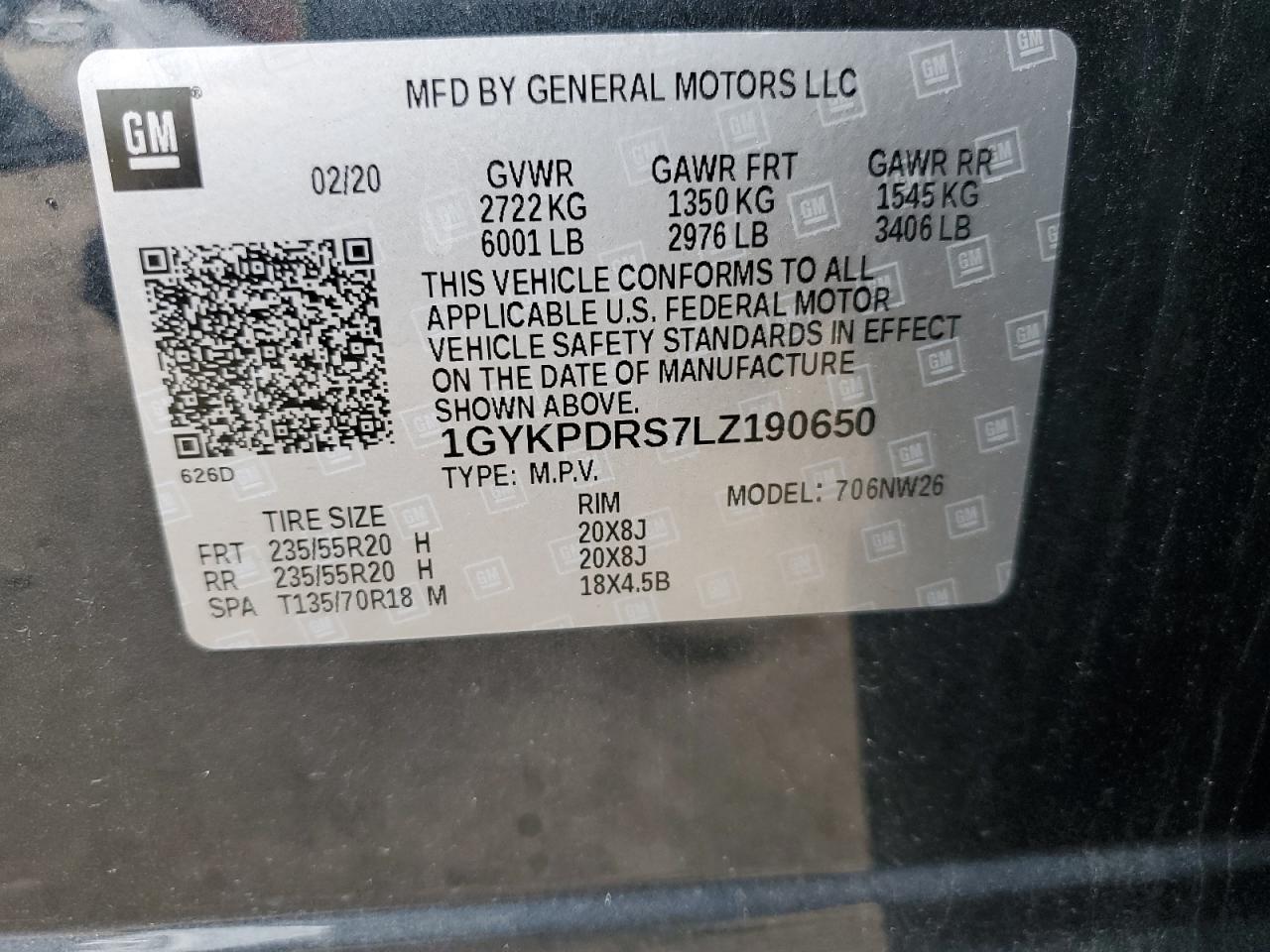 2020 Cadillac XT6 - Image 14