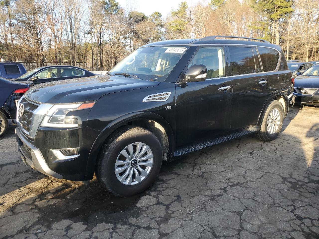 2021 Nissan Armada Sv for Sale in Austell, GA - Rear End