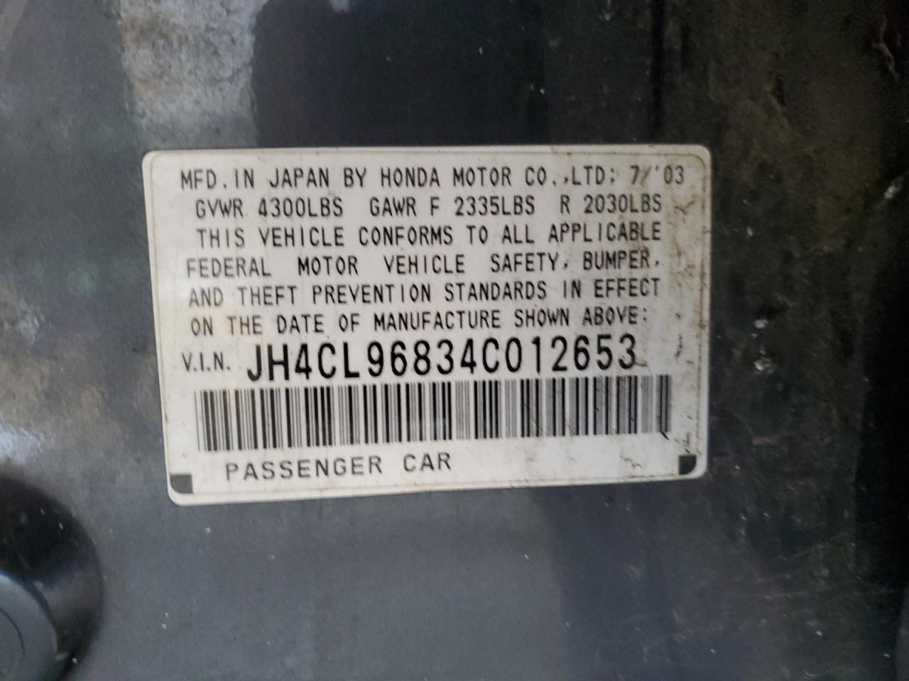 2004 Acura TSX - Image 12