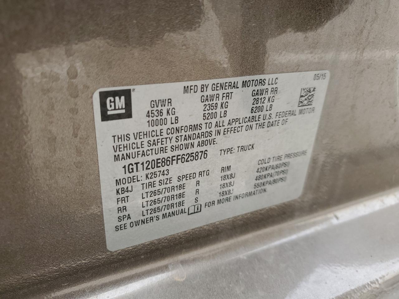 2015 GMC Sierra - Image 14