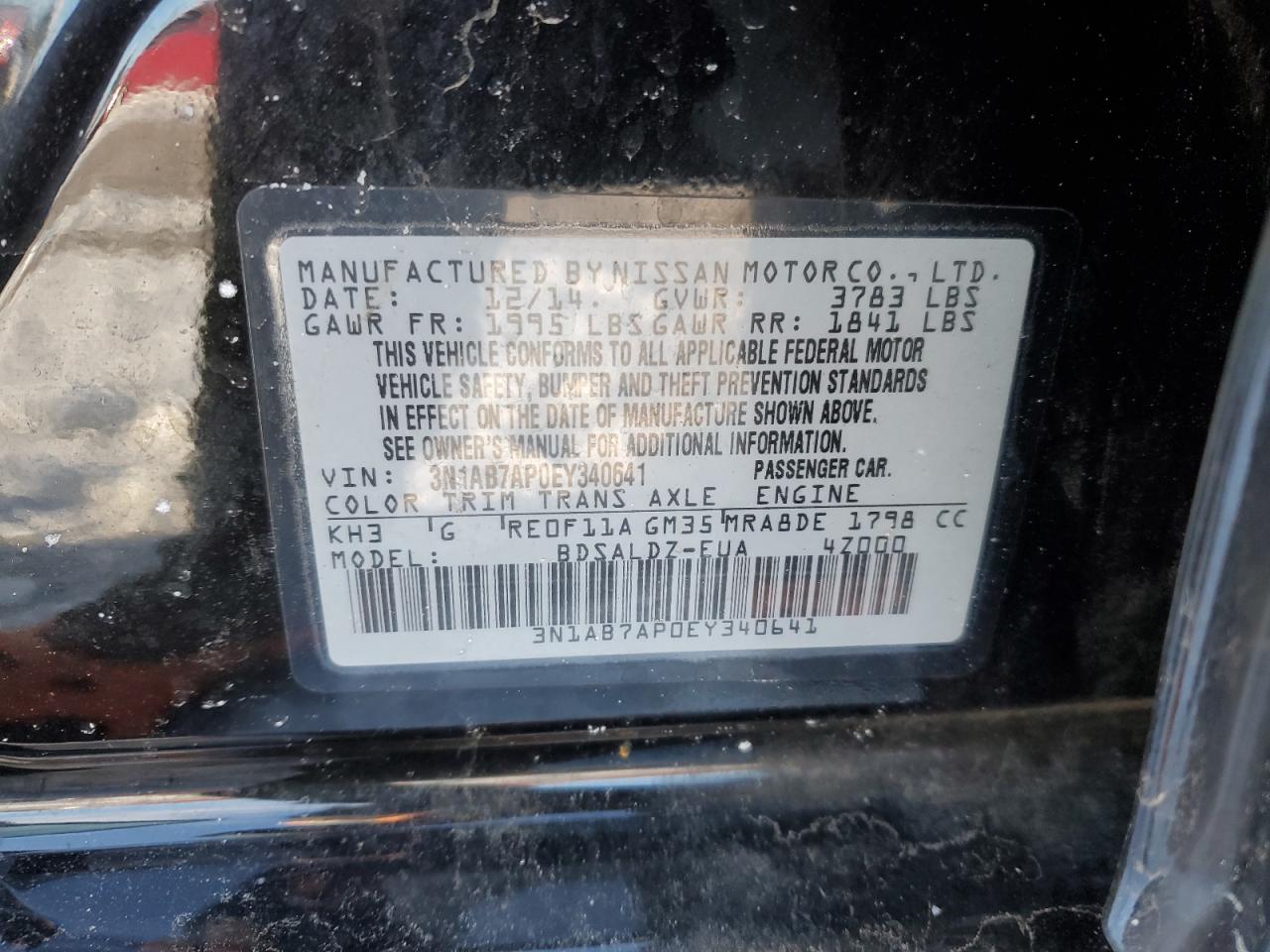 2014 Nissan Sentra - Image 14