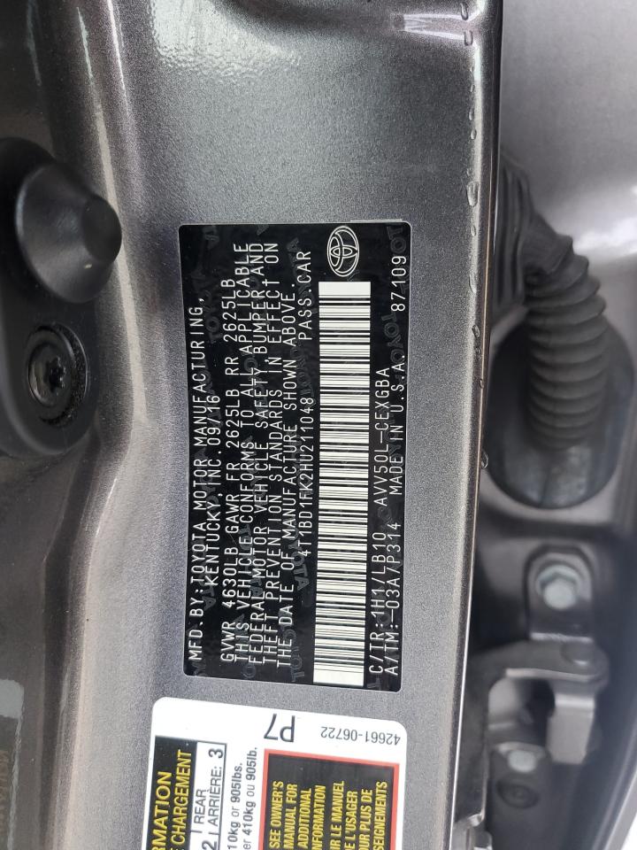 2017 Toyota Camry - Image 12