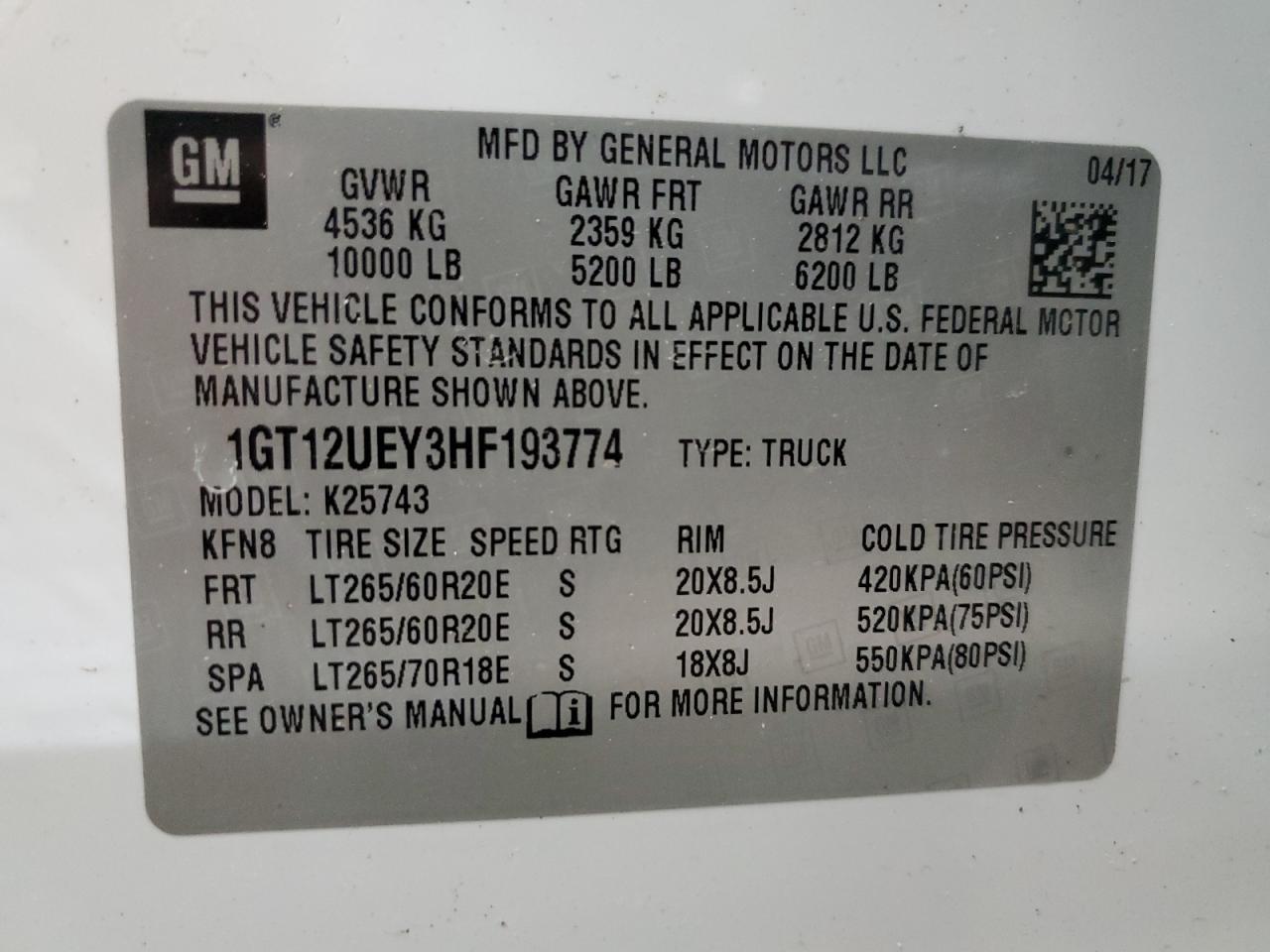 2017 GMC Sierra - Image 14