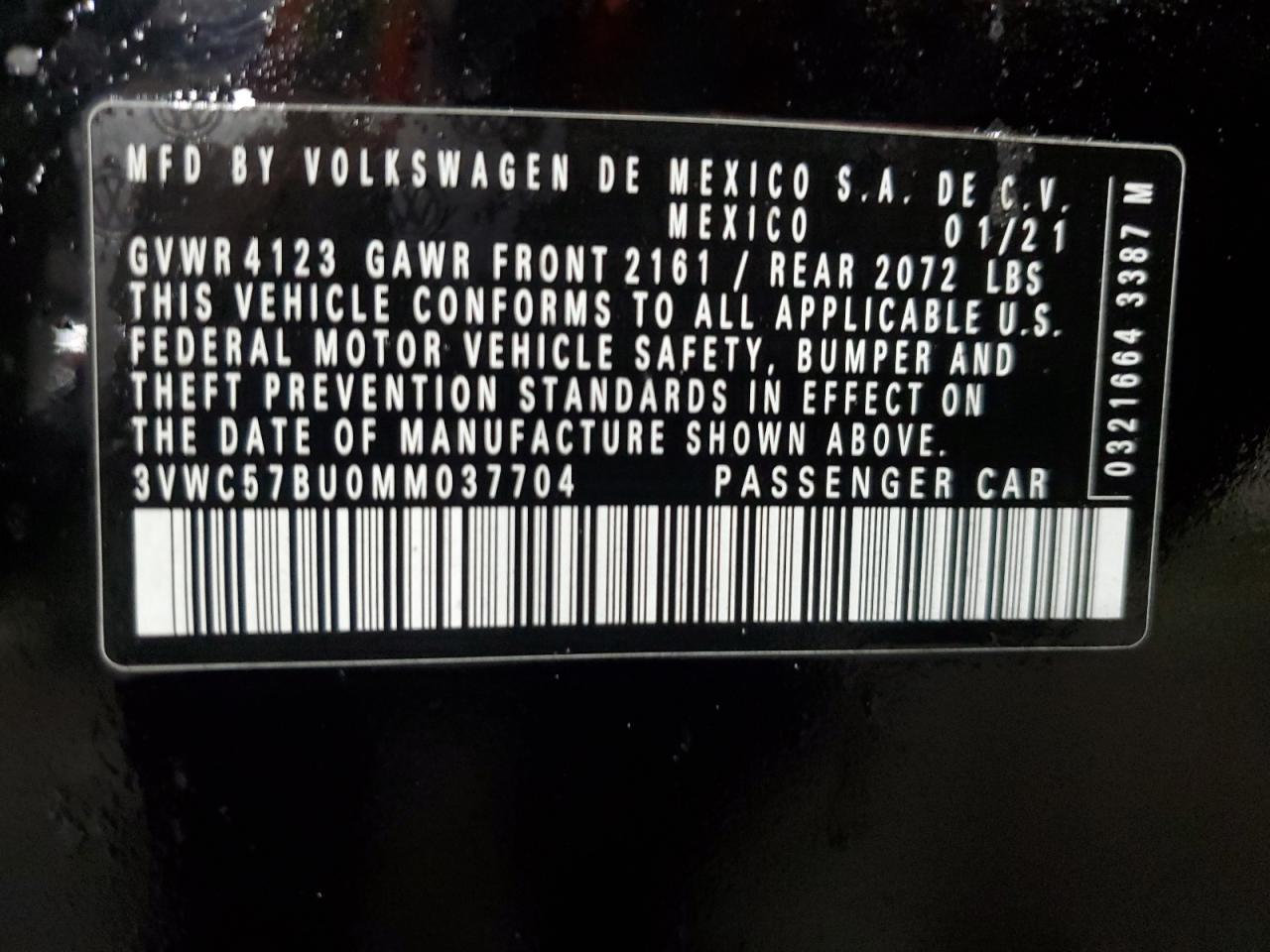 2021 Volkswagen Jetta - Image 12