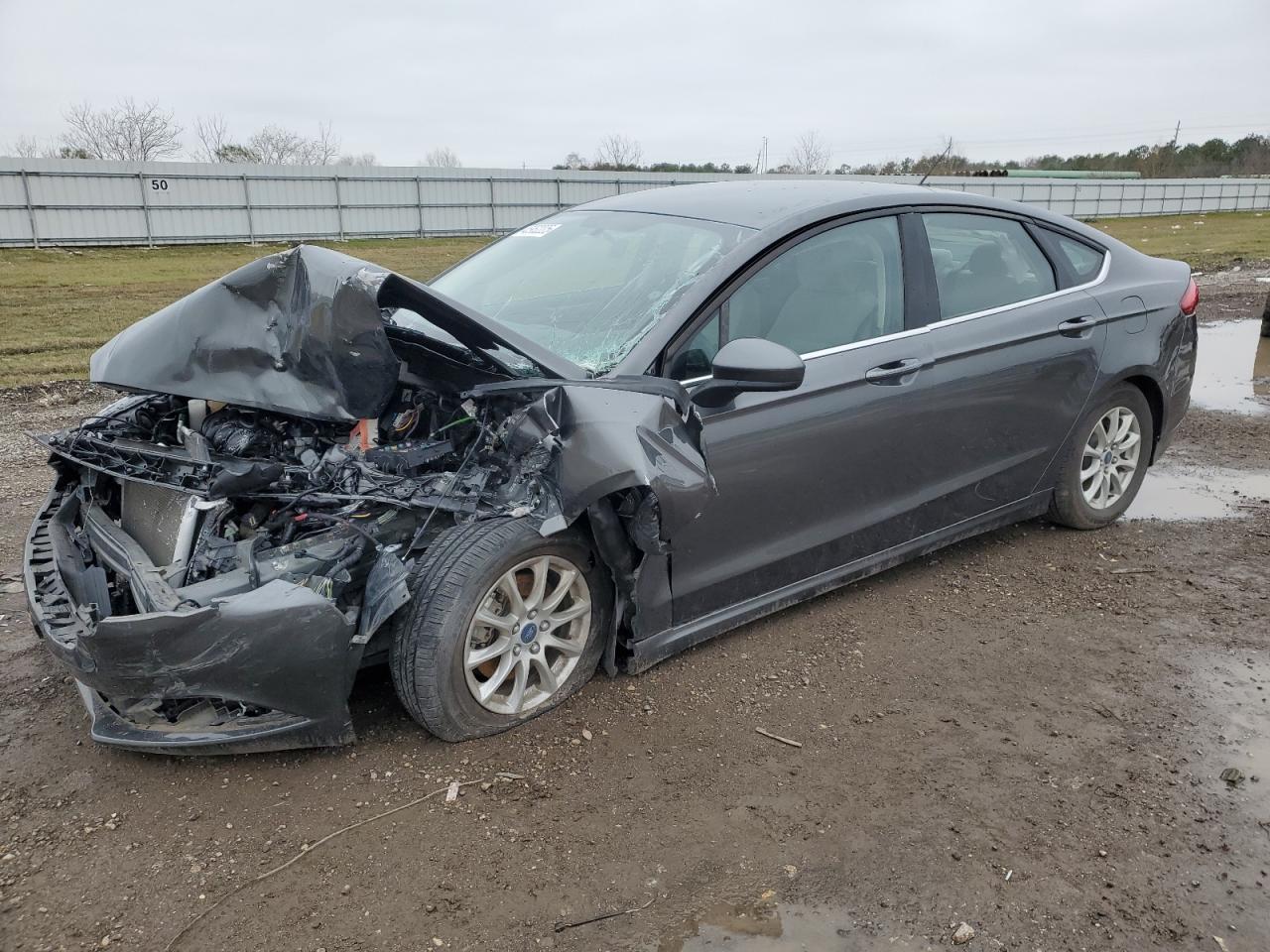 2018 Ford Fusion S იყიდება Houston-ში, TX - Front End
