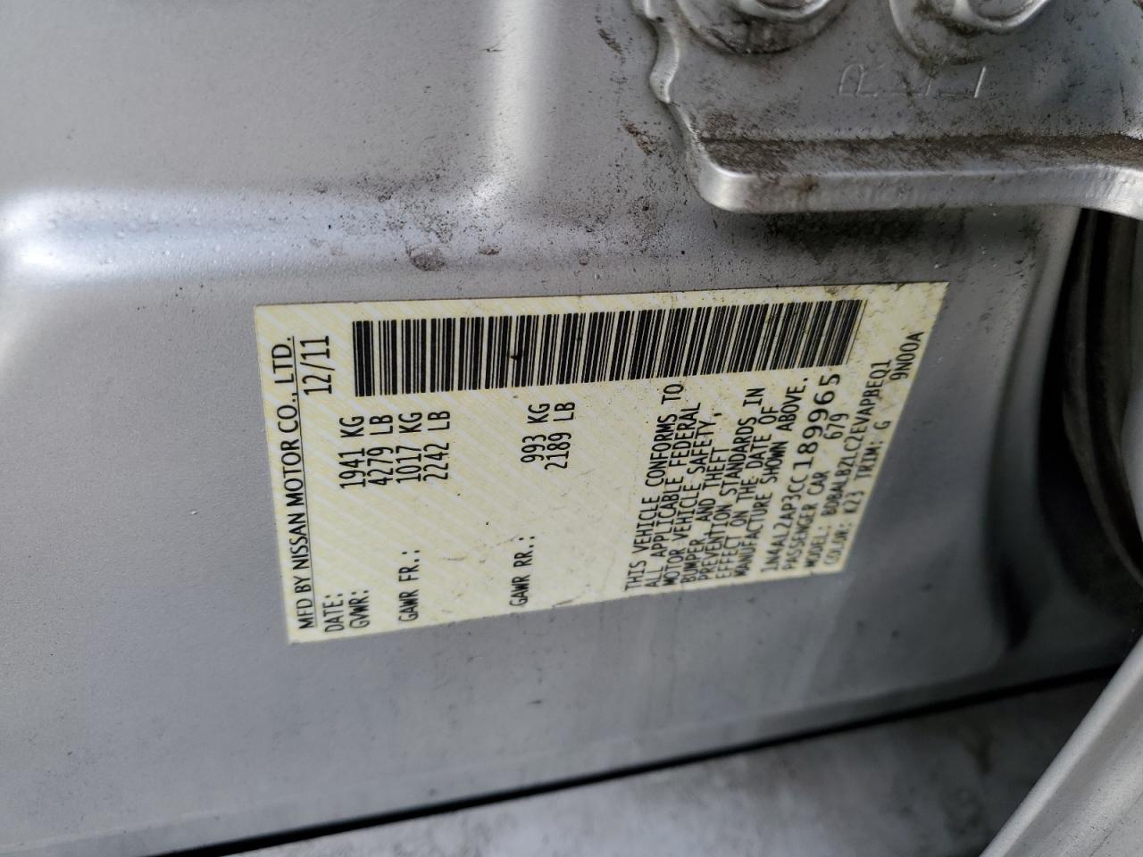 2012 Nissan Altima - Image 12