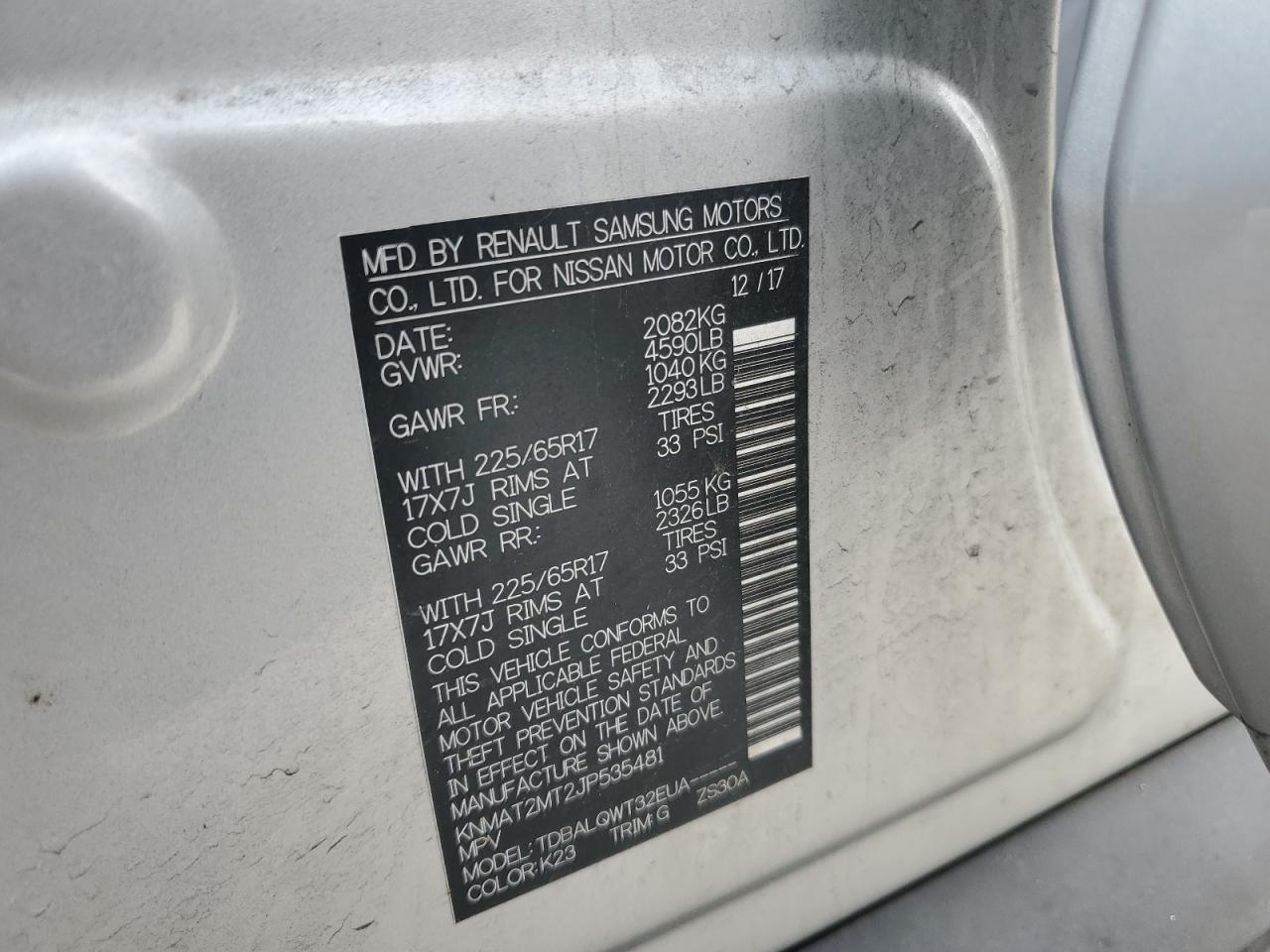 2018 Nissan Rogue - Image 14