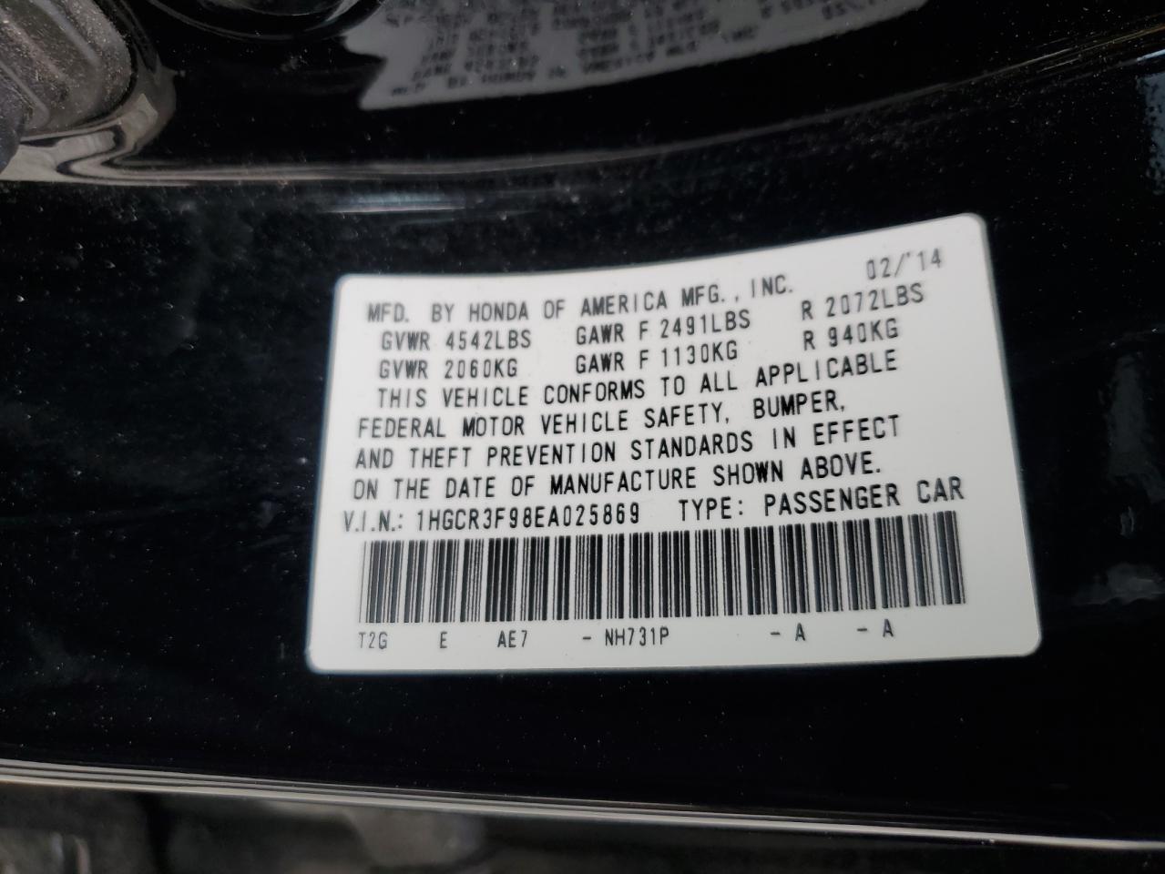2014 Honda Accord - Image 12