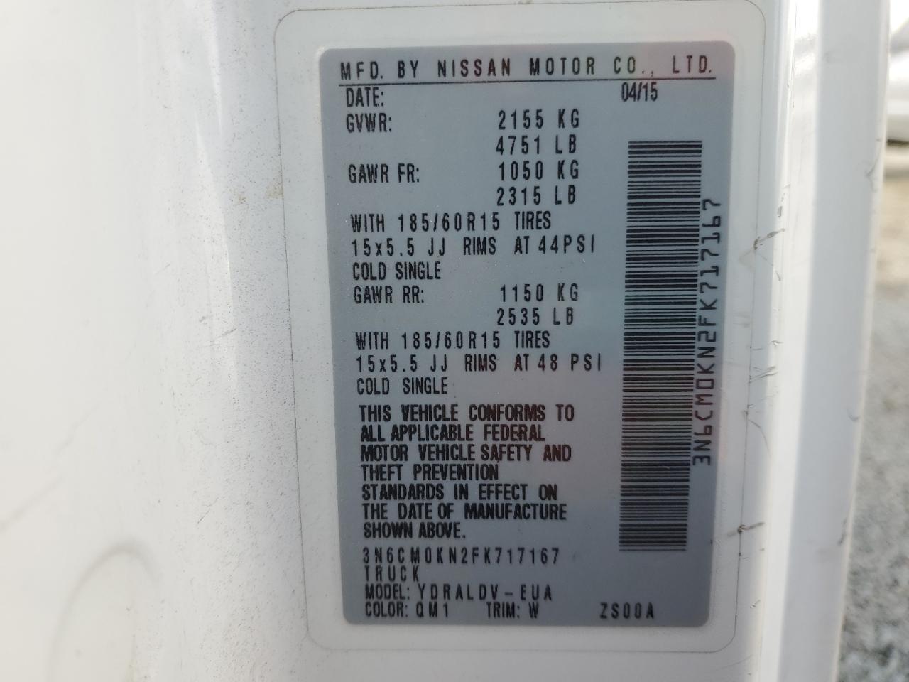 2015 Nissan NV - Image 14