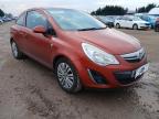 2013 VAUXHALL CORSA ENER for sale at Copart WISBECH