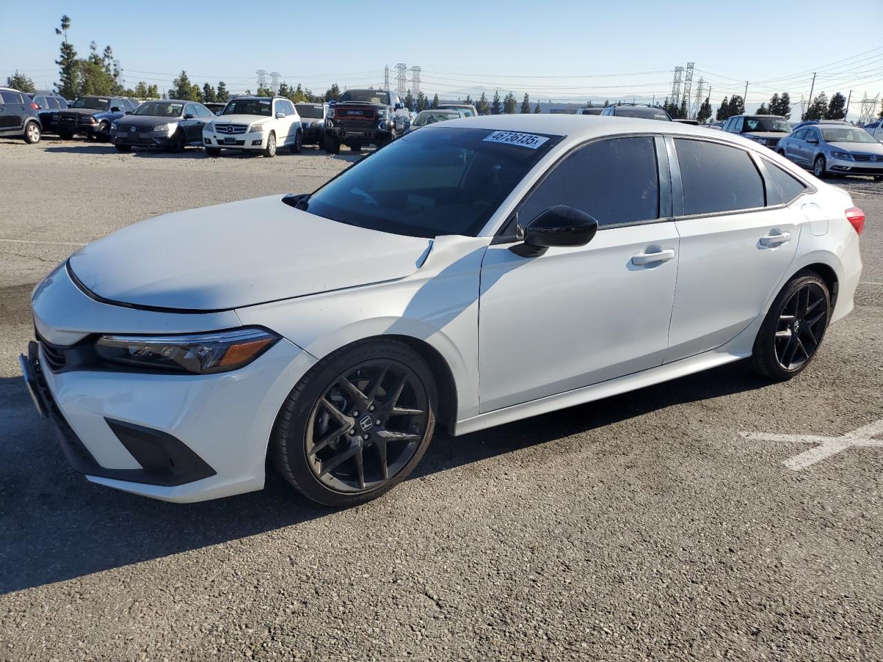 2024 Honda Civic Sport en Venta en Rancho Cucamonga, CA - Front End