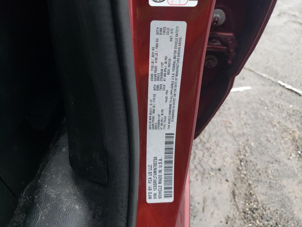 2021 RAM 1500 - Image 12