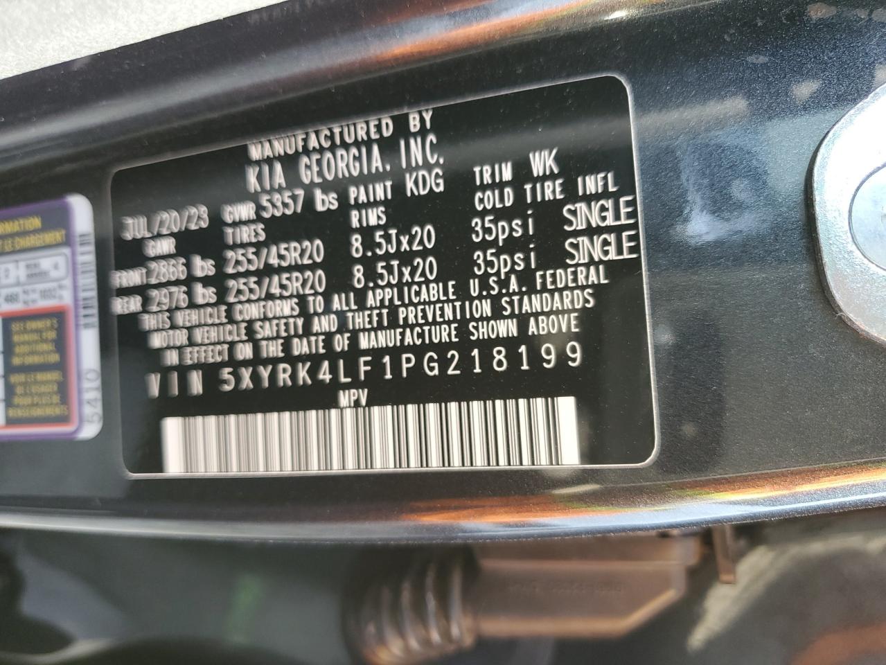 2023 Kia Sorento - Image 14