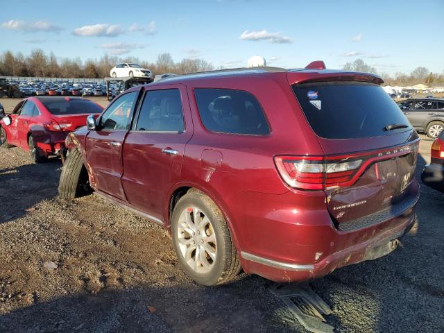  DODGE DURANGO 2018 Czerwony
