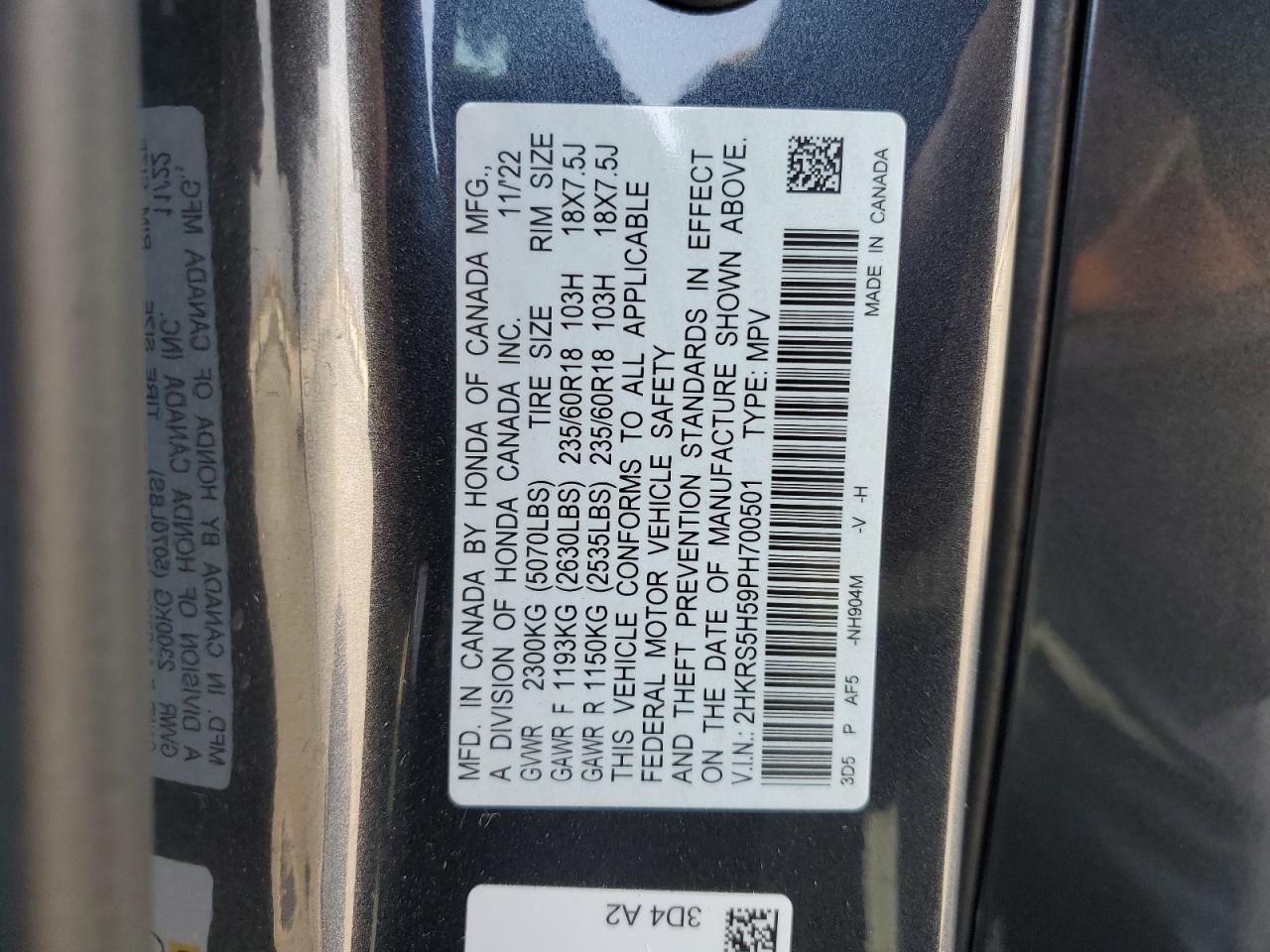 2023 Honda CR-V - Image 16