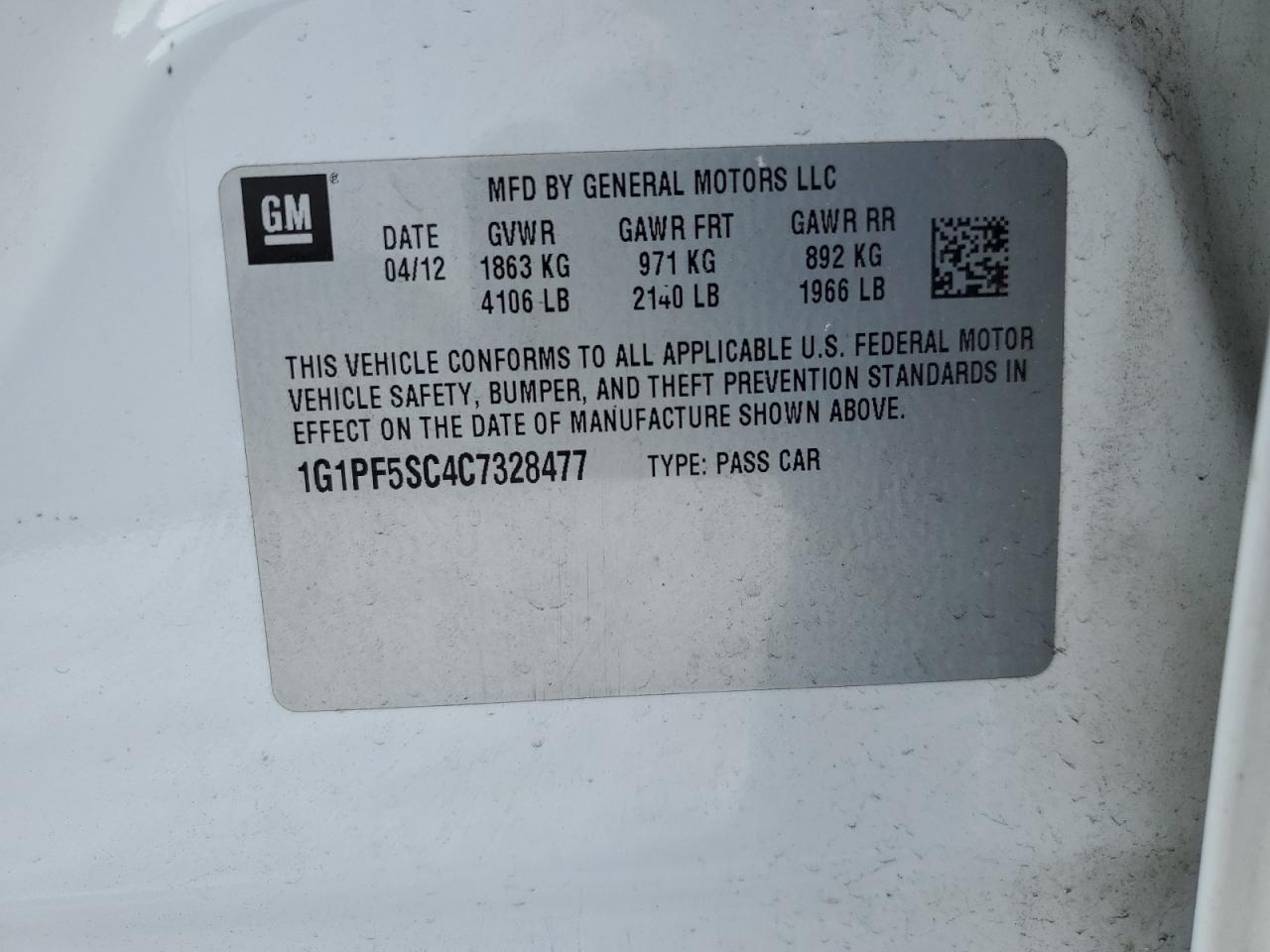 2012 Chevrolet Cruze - Image 12