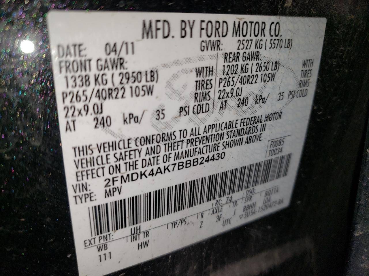 2011 Ford Edge - Image 13