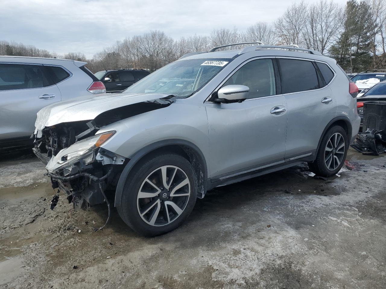 2017 Nissan Rogue S იყიდება North Billerica-ში, MA - Front End