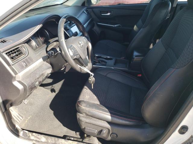  TOYOTA CAMRY 2015 White