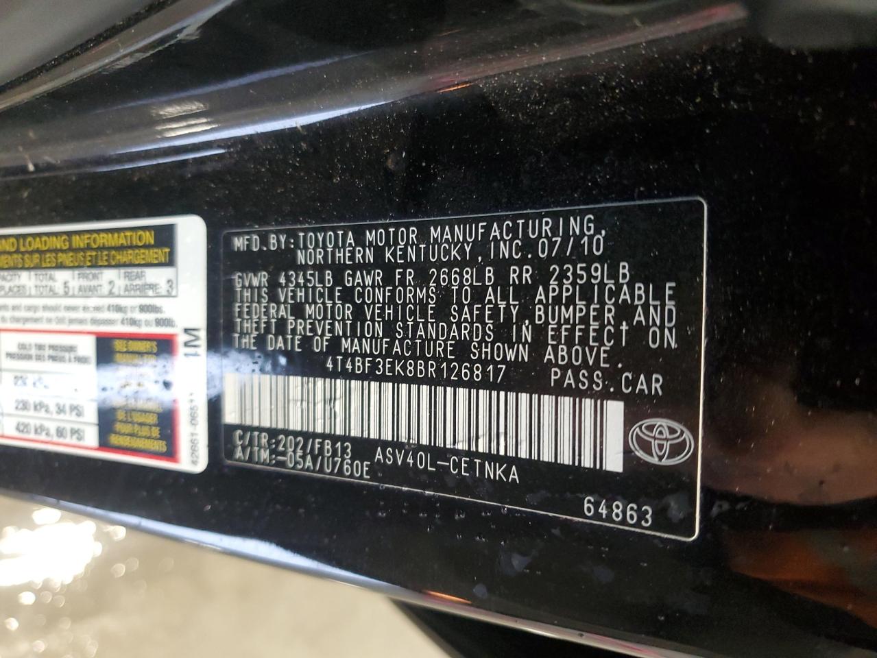 2011 Toyota Camry - Image 12