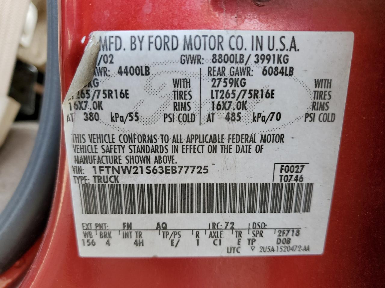 2003 Ford F250 - Image 15