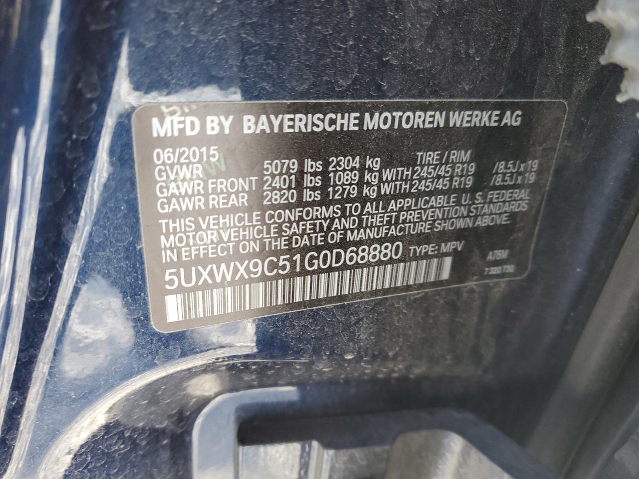 2016 BMW X3 - Image 14