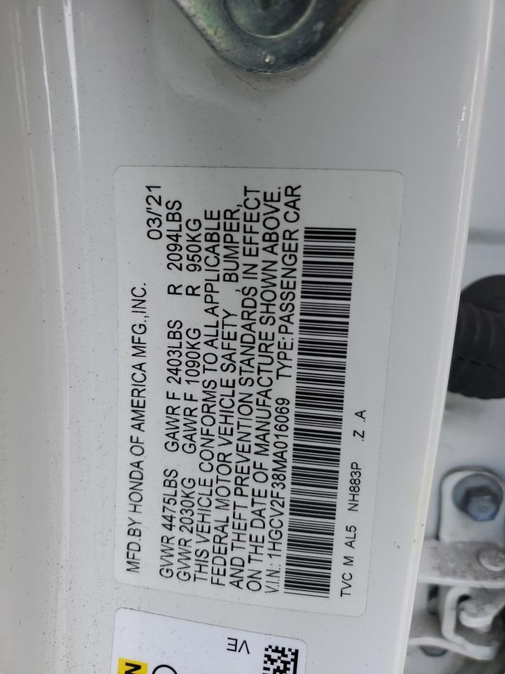 2021 Honda Accord - Image 14