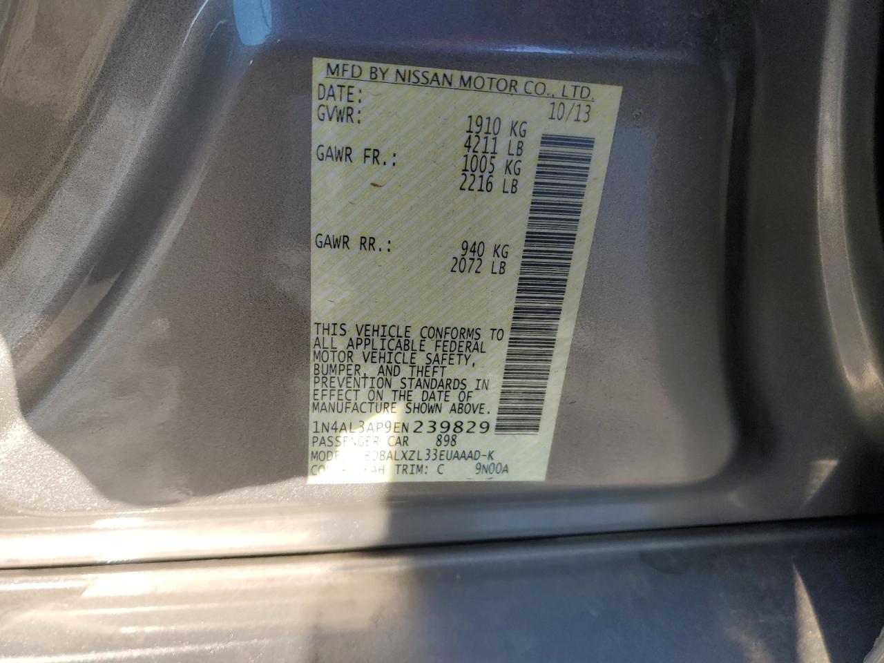 2014 Nissan Altima - Image 13
