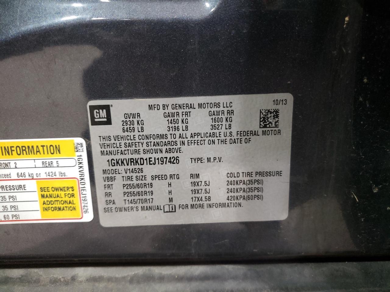 2014 GMC Acadia - Image 13