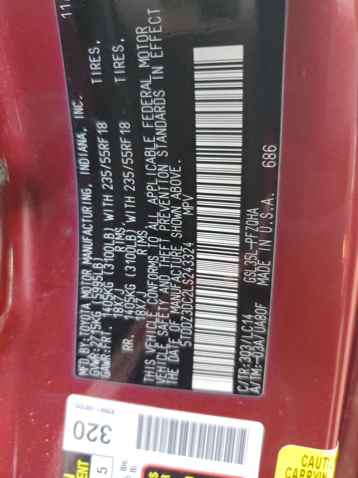 2020 Toyota Sienna - Image 13