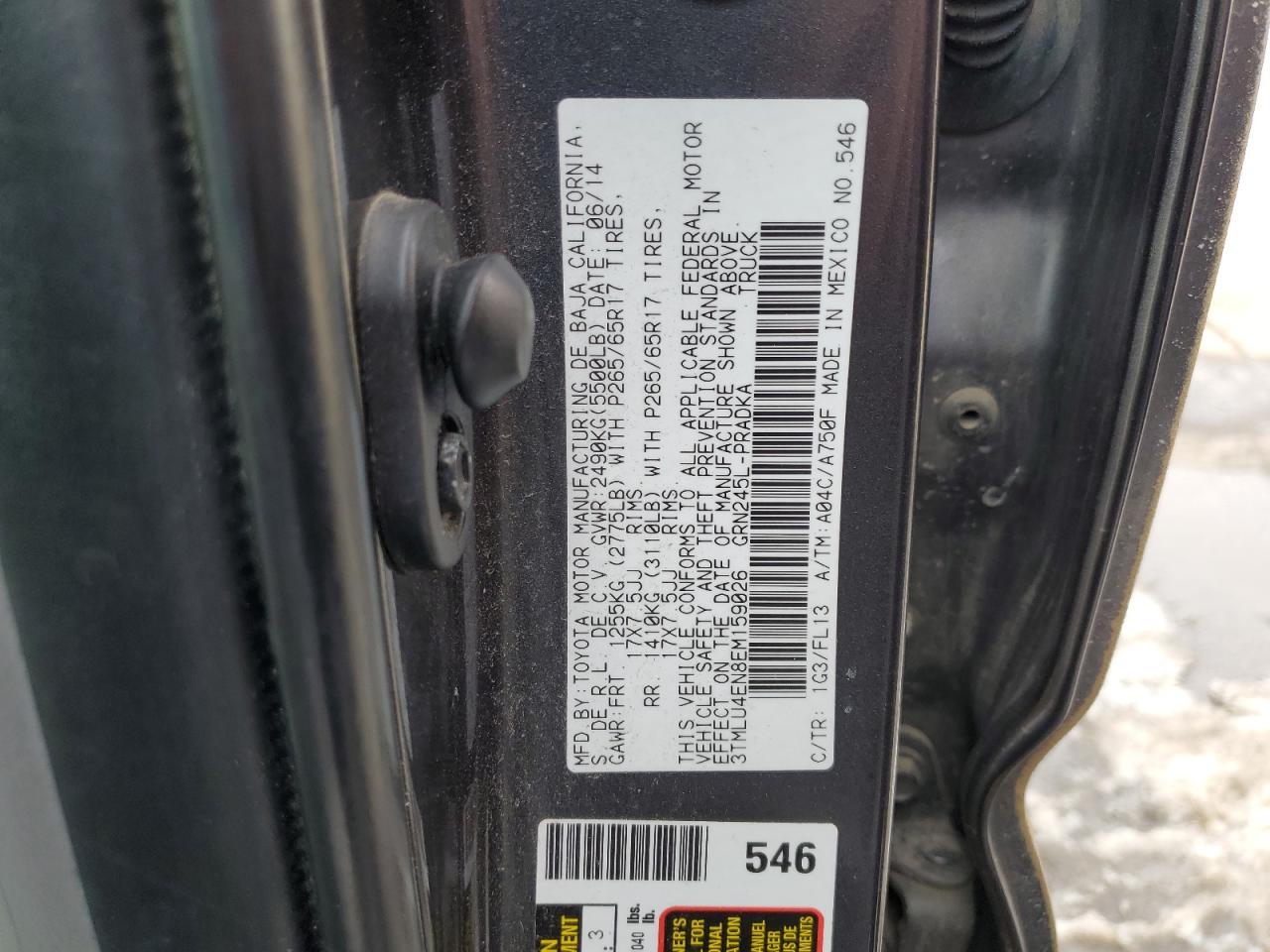 2014 Toyota Tacoma - Image 14
