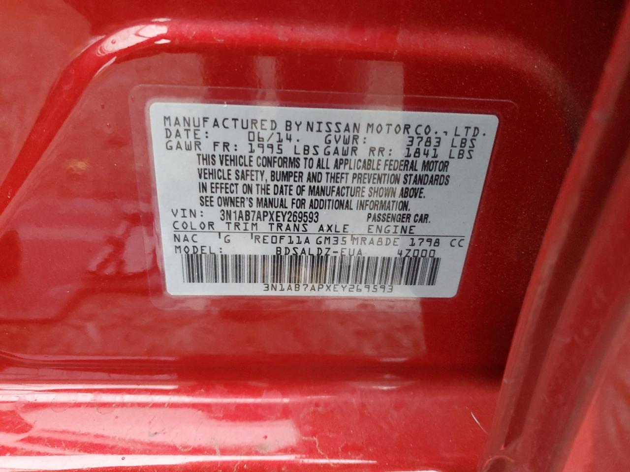 2014 Nissan Sentra - Image 14