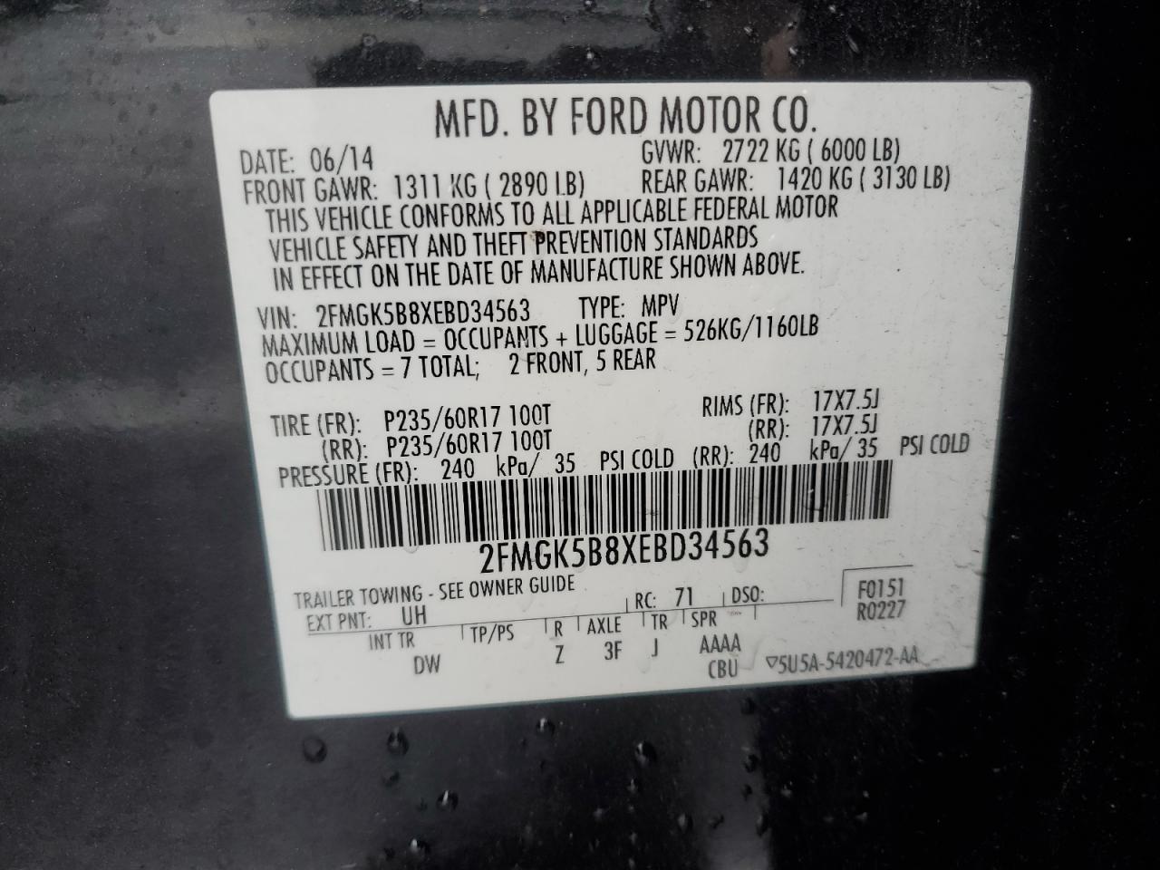 2014 Ford Flex - Image 13