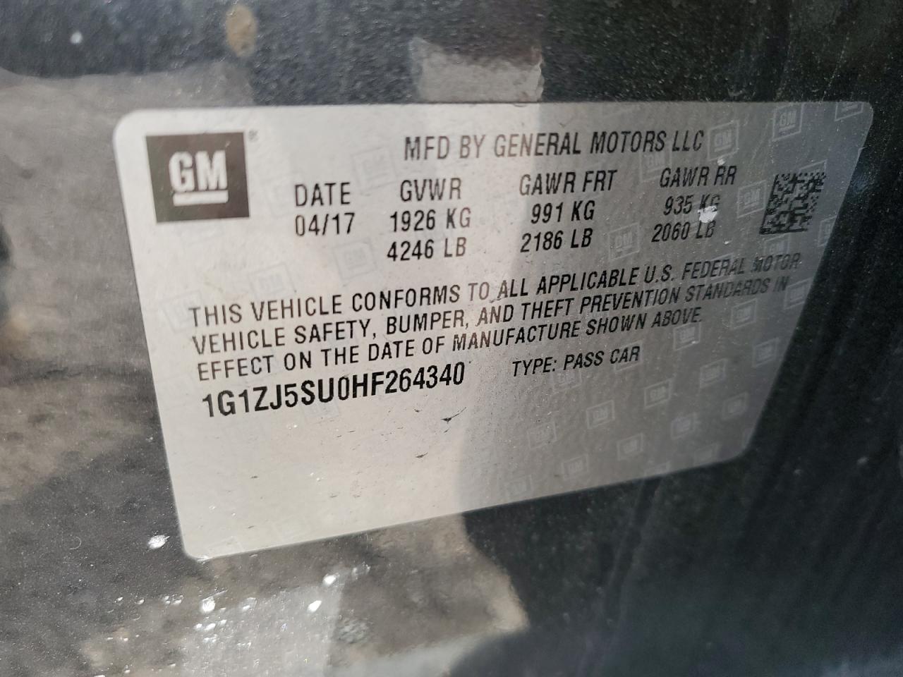 2017 Chevrolet Malibu - Image 12