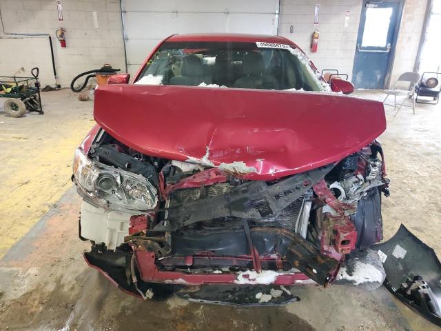  TOYOTA CAMRY 2012 Czerwony
