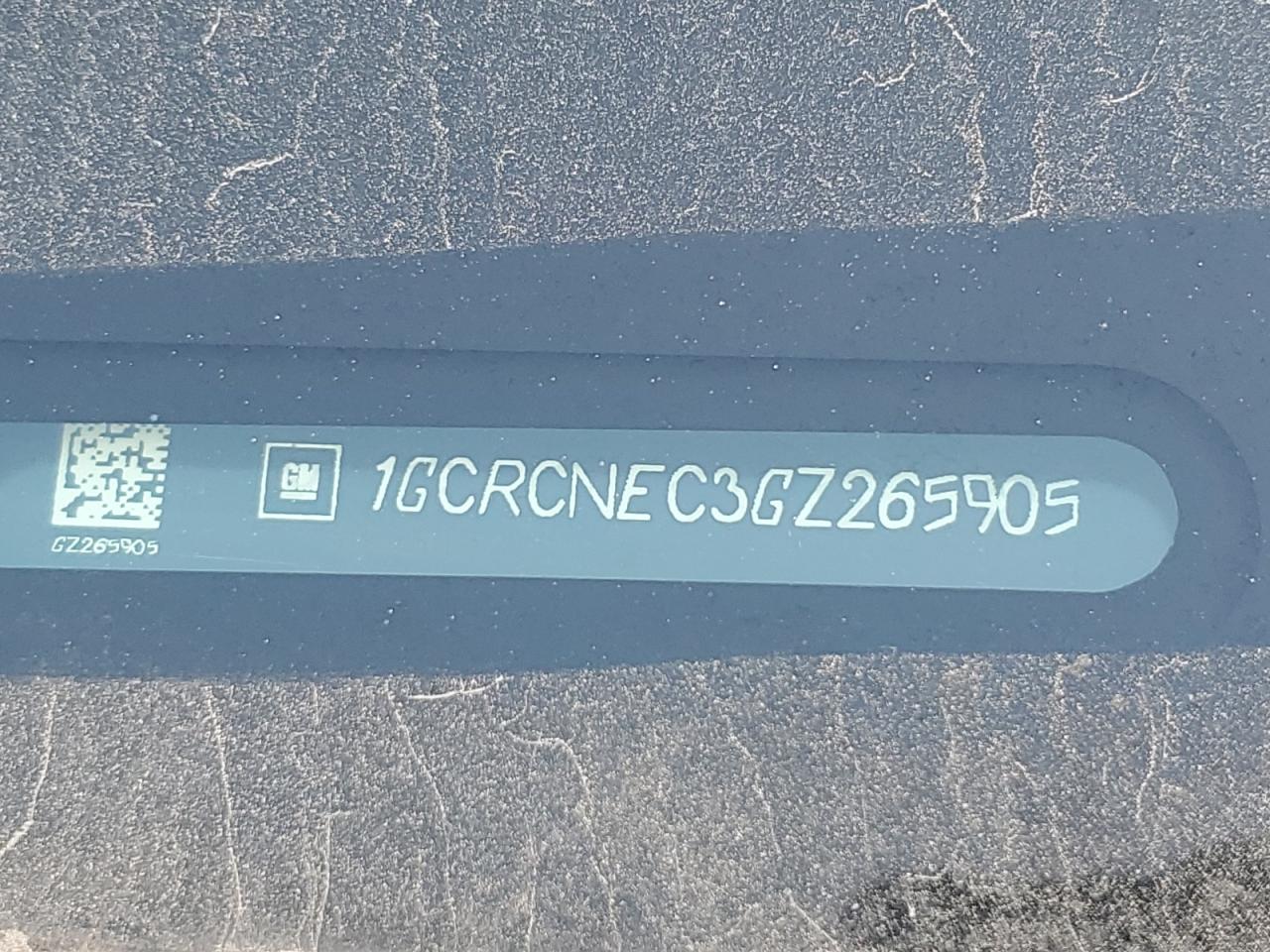 1GCRCNEC3GZ265905 CHEVROLET ALL Models 2016
